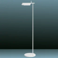 FLOS Tab LED-gulvlampe hvit 2 700 K 180° dreibar