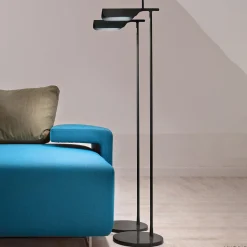 FLOS Tab LED-gulvlampe, svart