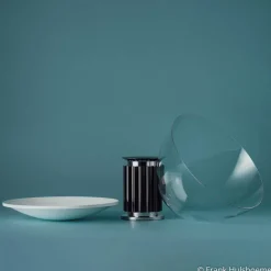 FLOS Taccia small - LED-bordlampe, svart