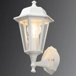 Flott utendørs GRADO vegglampe i hvit