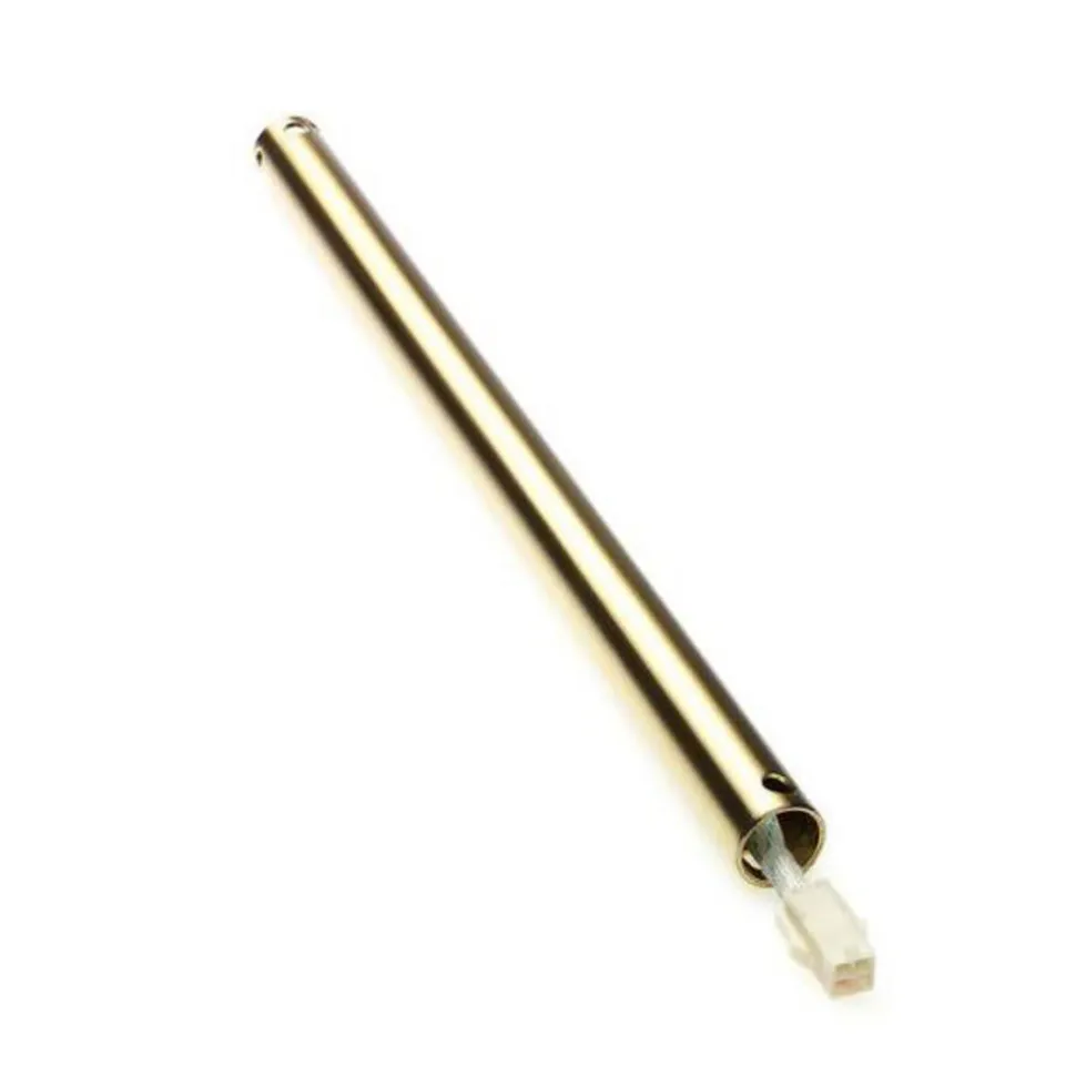 Forlengelsesstag 46 cm i silkematt messing