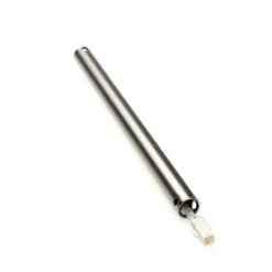 Forlengelsesstag i børstet aluminium 30,5 cm