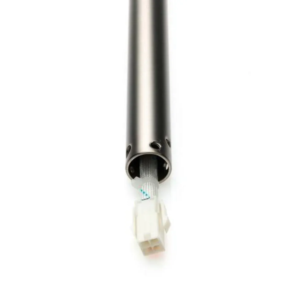 Forlengelsesstag i børstet aluminium 30,5 cm