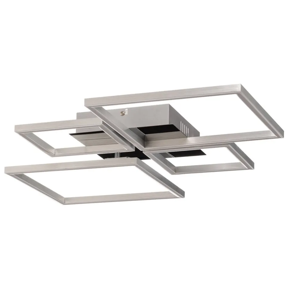 Frame LED-taklampe, CCT, 4 lys, aluminium
