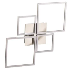 Frame LED-taklampe, CCT, 4 lys, aluminium