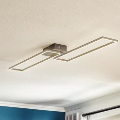 Frame LED-taklampe, fjernkontroll, svart