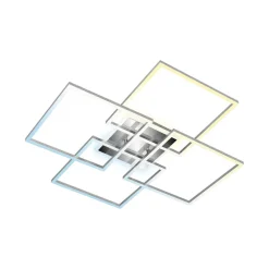 Frame S LED-taklampe, 72,4 x 72,4 cm, aluminium