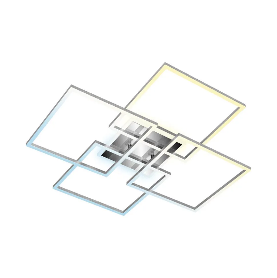 Frame S LED-taklampe, 72,4 x 72,4 cm, aluminium