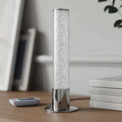 Fria LED-bordlampe, sylinder, RGB, fjernkontroll