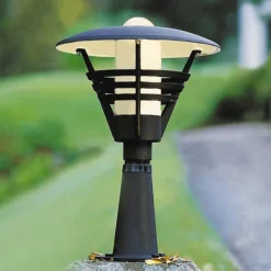 Gemini 502-750 sokkellampe i svart