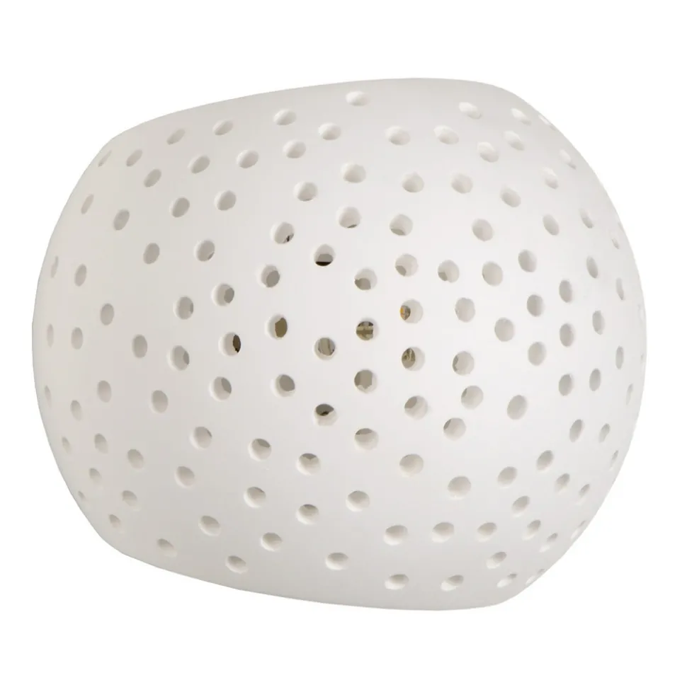 Gipsy vegglampe laget av gips