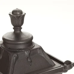 Golia utendørs vegglampe, svart, klar 2 700 K