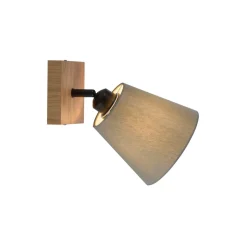 Grønn Michel veggspot med stoffskjerm