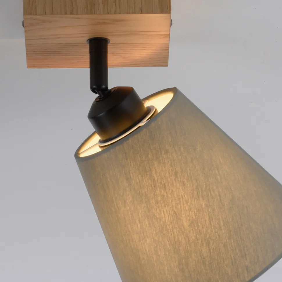 Grønn Michel veggspot med stoffskjerm