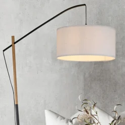 Grønn Sofie gulvlampe med papirskjerm