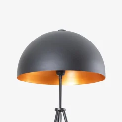 Gulvlampe Can-NT-113-1, svart metall treben, høyde 170 cm