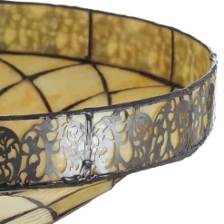 Gulvlampe Diamond i Tiffany-stil