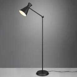 Gulvlampe Enzo, høyde 150 cm, svart