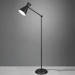 Gulvlampe Enzo, høyde 150 cm, svart