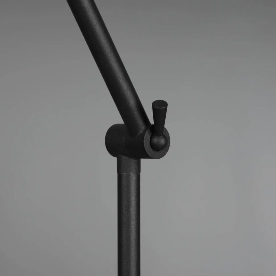 Gulvlampe Enzo, høyde 150 cm, svart