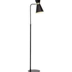 Gulvlampe Goldy, justerbar