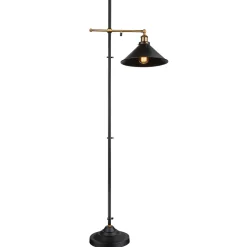 Gulvlampe Lenius med bevegelig skjerm