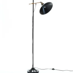 Gulvlampe Lenius med bevegelig skjerm