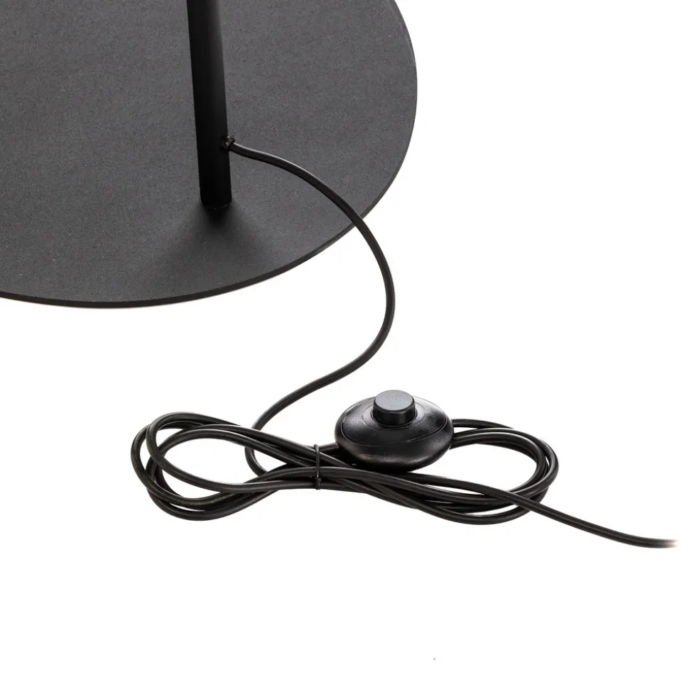 Gulvlampe Moby Green med tekstilskjerm