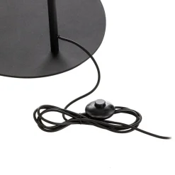 Gulvlampe Moby White med tekstilskjerm