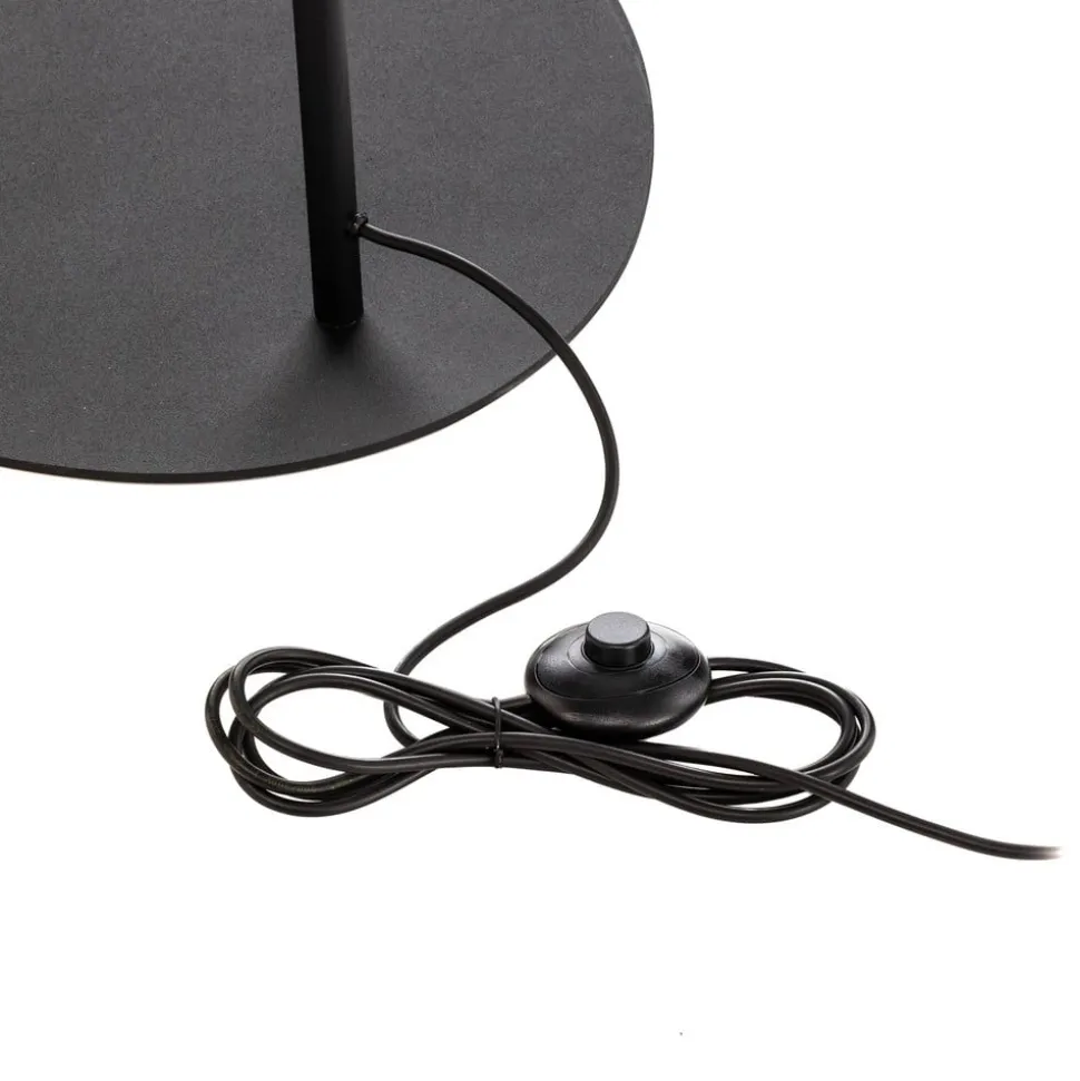 Gulvlampe Moby White med tekstilskjerm