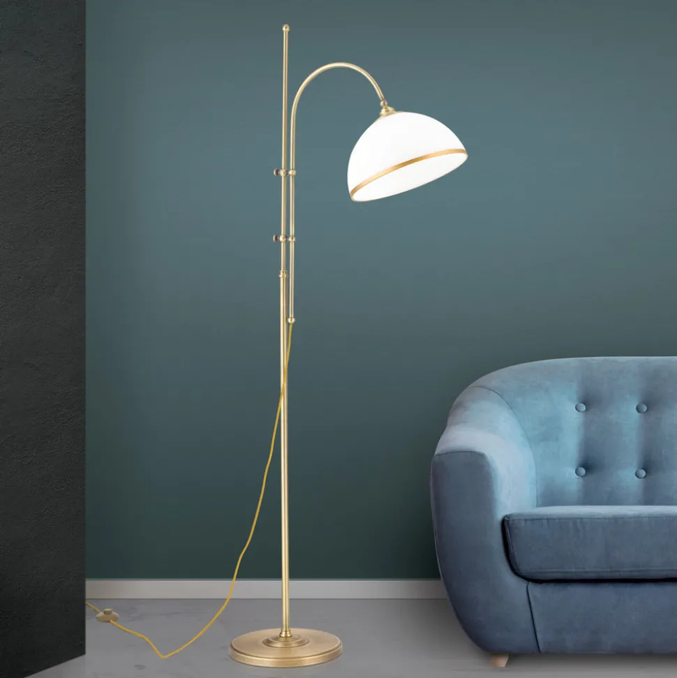 Gulvlampe Old Lamp med høydejusterbar ramme