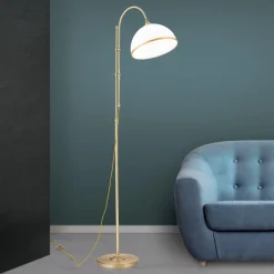 Gulvlampe Old Lamp med høydejusterbar ramme