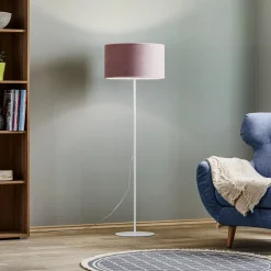 Gulvlampe Pastell Roller rosa