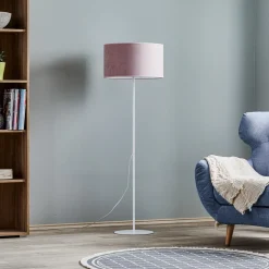 Gulvlampe Pastell Roller rosa