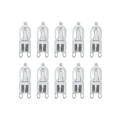 Halogenpære Halopin G9 48W klar 2 000 h 10 stk
