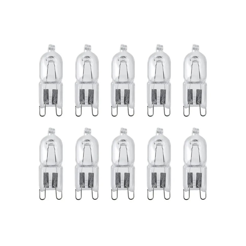 Halogenpære Halopin G9 48W klar 2 000 h 10 stk