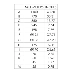 Hengelampe Cambaito, 3 lyskilder, sandfarget