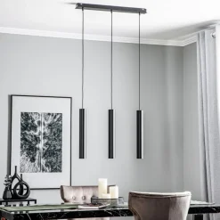 Hengelampe Eye, svart, 3 lyskilder