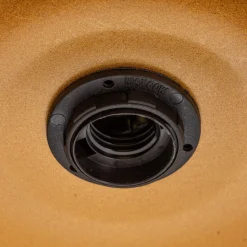 Hengelampe Felix, svart/antik gull, 1 lyskilde