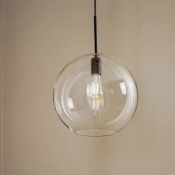 Hengelampe Sphere XL med glasskjerm
