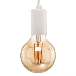 Hengelampe Spider i hvit, 5 lyskilder