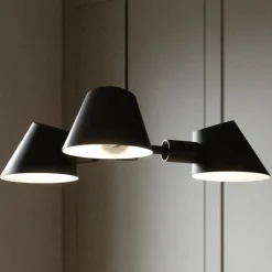 Hengelampe Stay, 3 lyskilder, svart