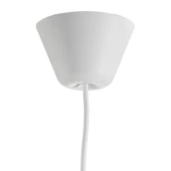 Hengelampe Strap, diameter 16,5 cm, hvit