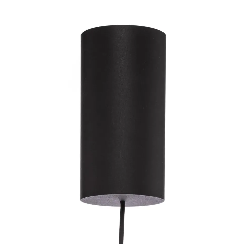 Hengelampe Studio Line 51229, svart/messing, Ø 20 cm