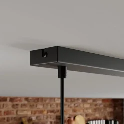 Hengelampe Sven, 3 lyskilder, svart