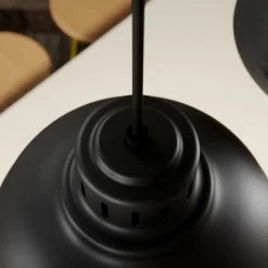 Hengelampe Sven, 3 lyskilder, svart