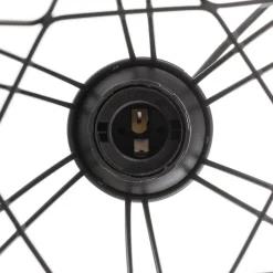 Hengelampe Tarbes, en lyskilde, 17,5 cm, svart