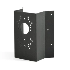 Hjørnebrakett for vegglamper i svart