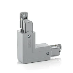 Hjørneforbindelse Noa innvendig leder, grå