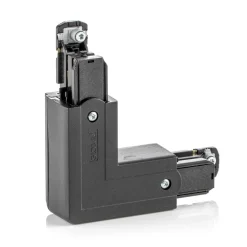 Hjørneforbindelse Noa utvendig leder, svart